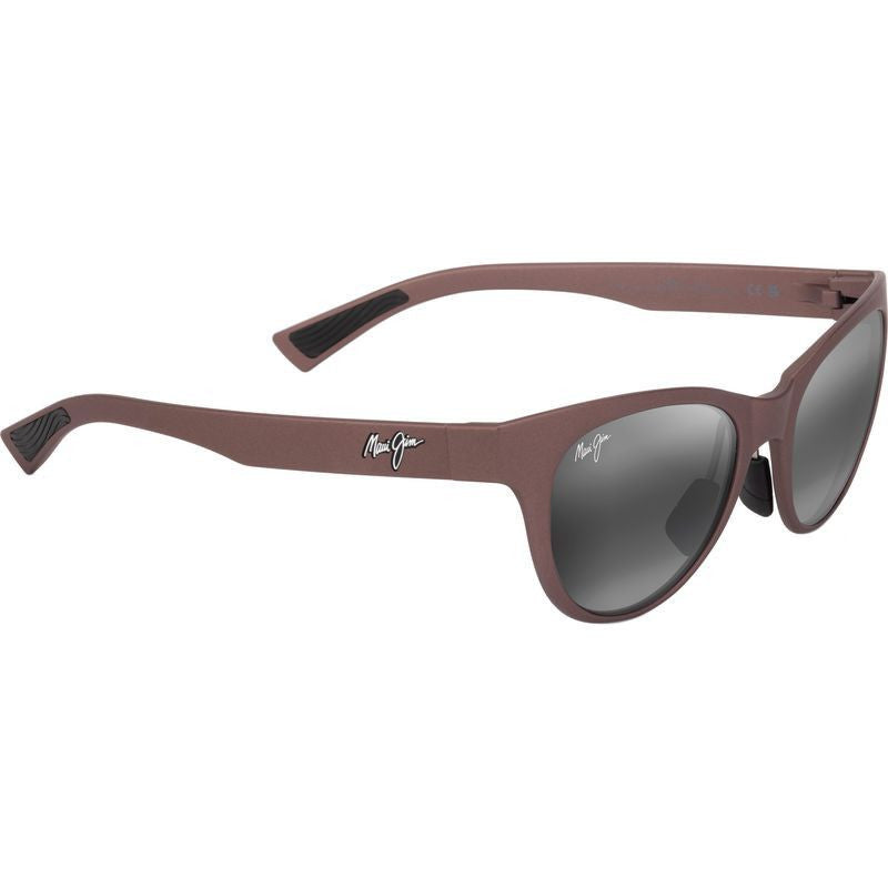 Hulahe, Matte Metallic Dark Rose/Neutral Grey Glass Polarised Lenses