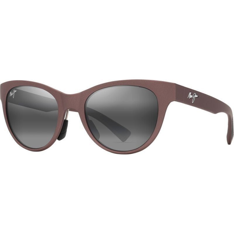 Hulahe, Matte Metallic Dark Rose/Neutral Grey Glass Polarised Lenses