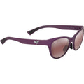 Hulahe, Matte Metallic Violet/Maui Rose Glass Polarised Lenses