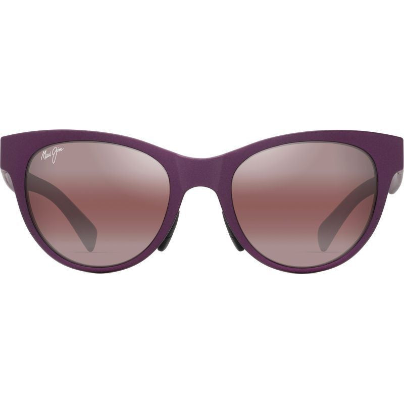 Hulahe, Matte Metallic Violet/Maui Rose Glass Polarised Lenses