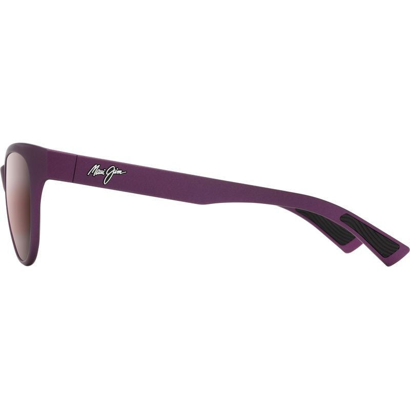 Hulahe, Matte Metallic Violet/Maui Rose Glass Polarised Lenses