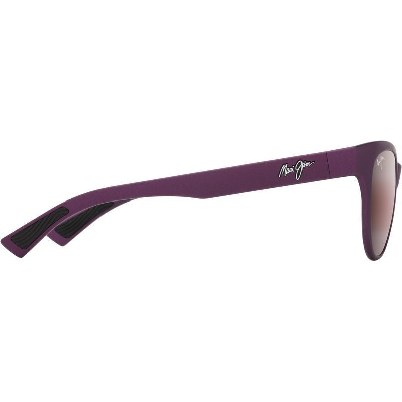 Hulahe, Matte Metallic Violet/Maui Rose Glass Polarised Lenses