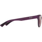 Hulahe, Matte Metallic Violet/Maui Rose Glass Polarised Lenses