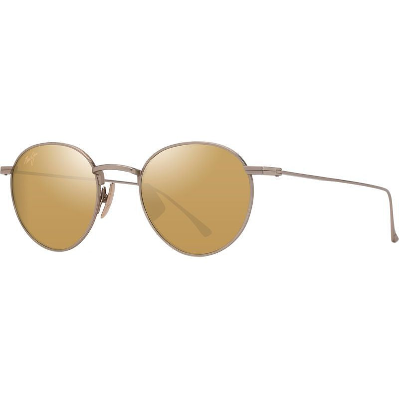 Ka'apeha, Matte Bronze/Hawaii Glow Gold Mirror Polarised Lenses