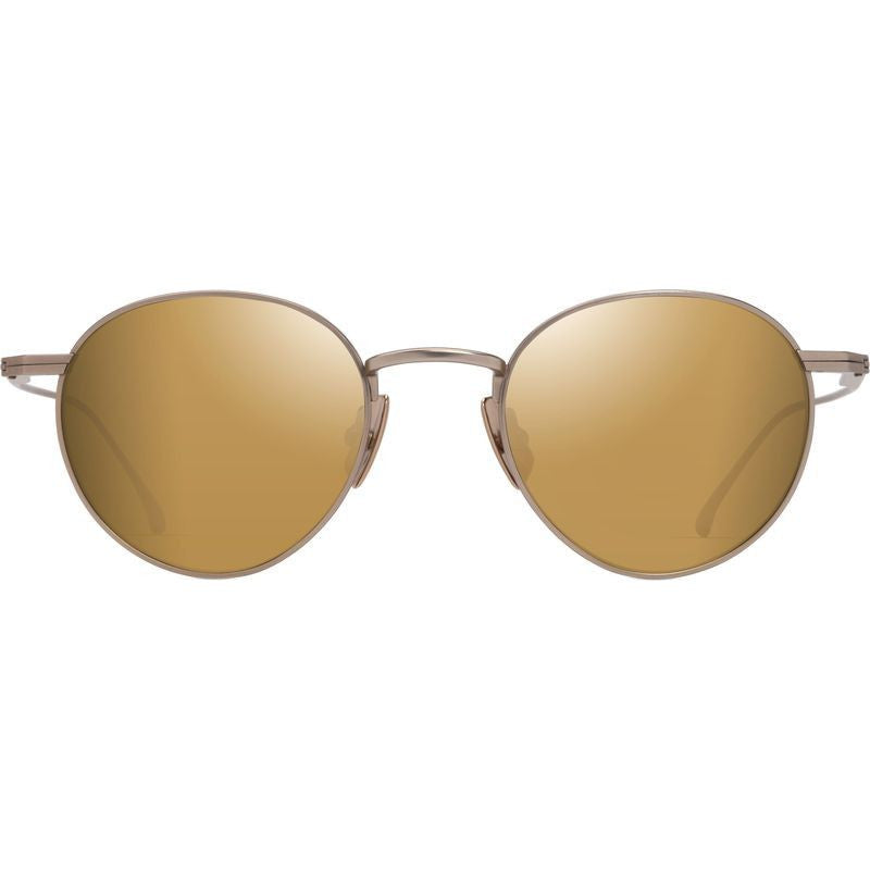 Ka'apeha, Matte Bronze/Hawaii Glow Gold Mirror Polarised Lenses