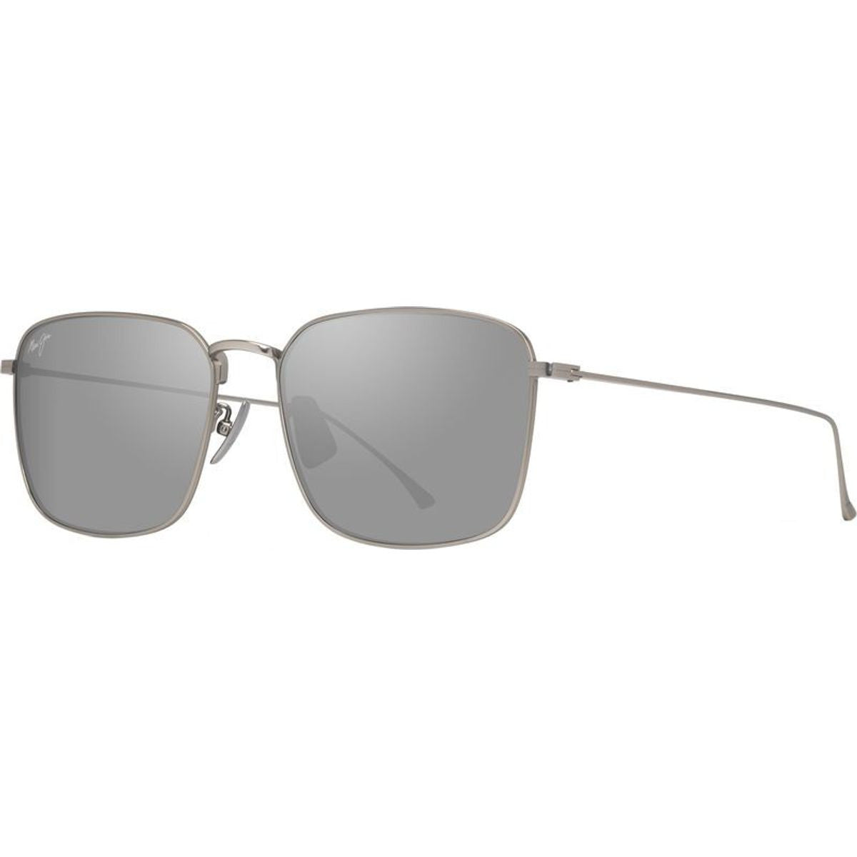 Kahako, Matte Silver/Hawaii Seashine Mirror Polarised Lenses