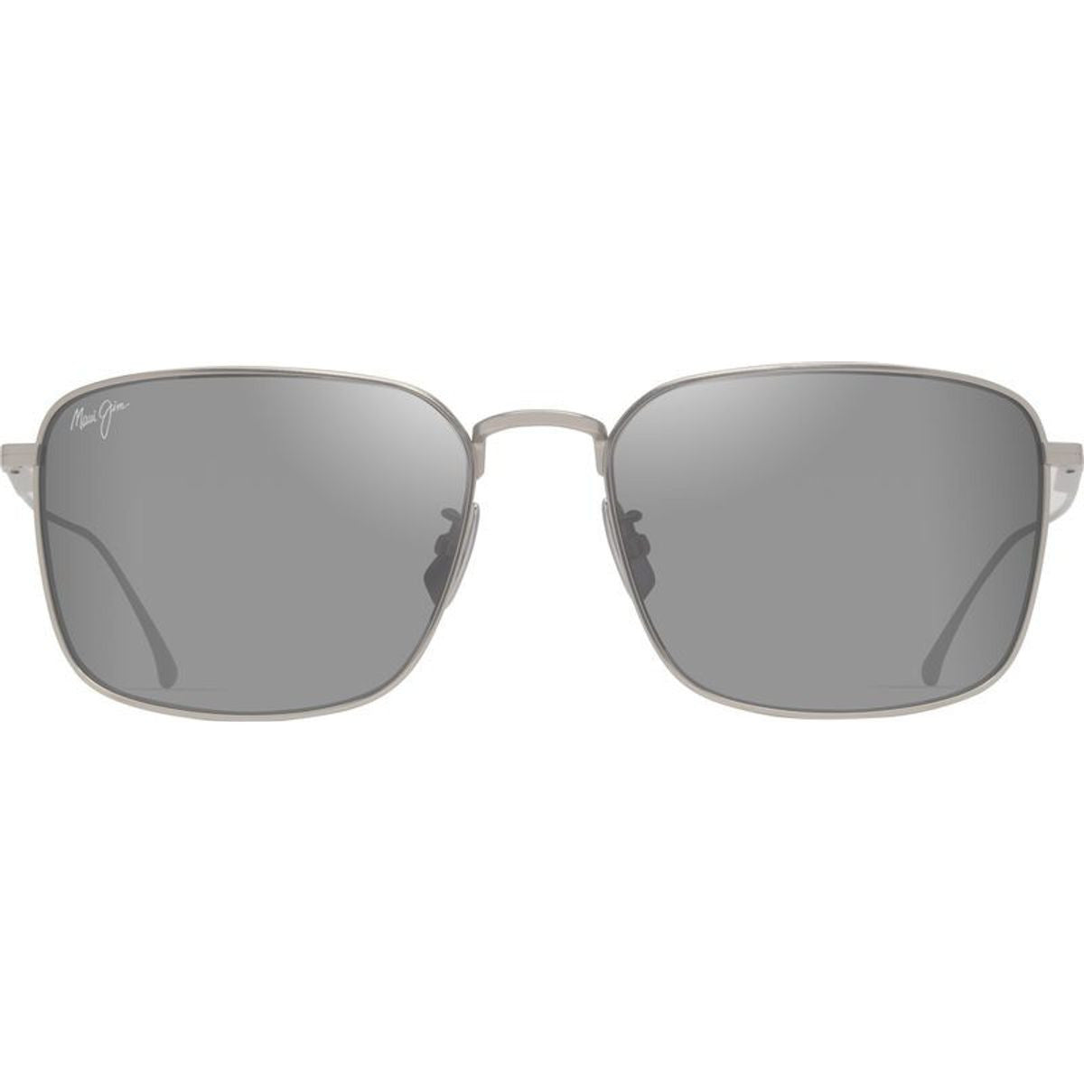 Kahako, Matte Silver/Hawaii Seashine Mirror Polarised Lenses