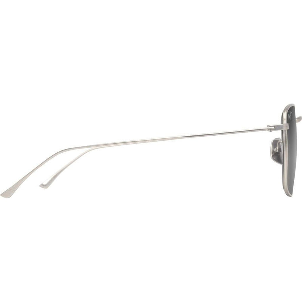 Kahako, Matte Silver/Hawaii Seashine Mirror Polarised Lenses