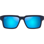 Kahiko, Matte Dark Blue/Blue Hawaii Polarised Lenses