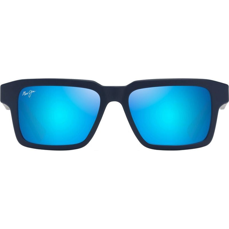 Kahiko, Matte Dark Blue/Blue Hawaii Polarised Lenses