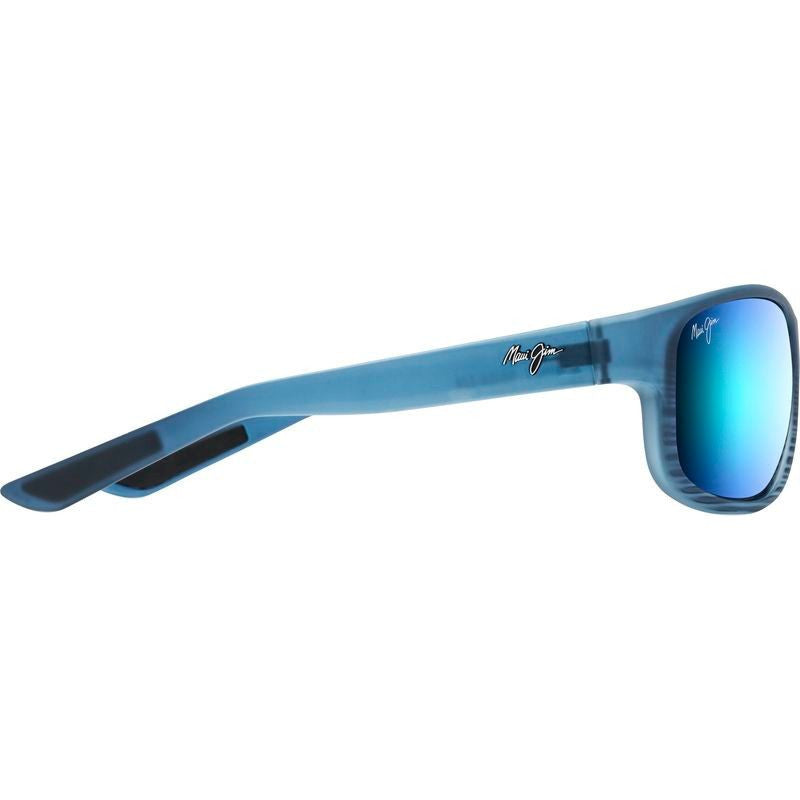 Kaiwi Channel, Blue Black Stripe/Blue Hawaii Glass Polarised Lenses