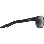 Kaiwi Channel, Grey Black Stripe/Neutral Grey Glass Polarised Lenses