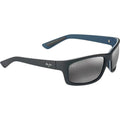 Kanaio Coast, Matte Black, White, Blue/Neutral Grey Glass Polarised Lenses