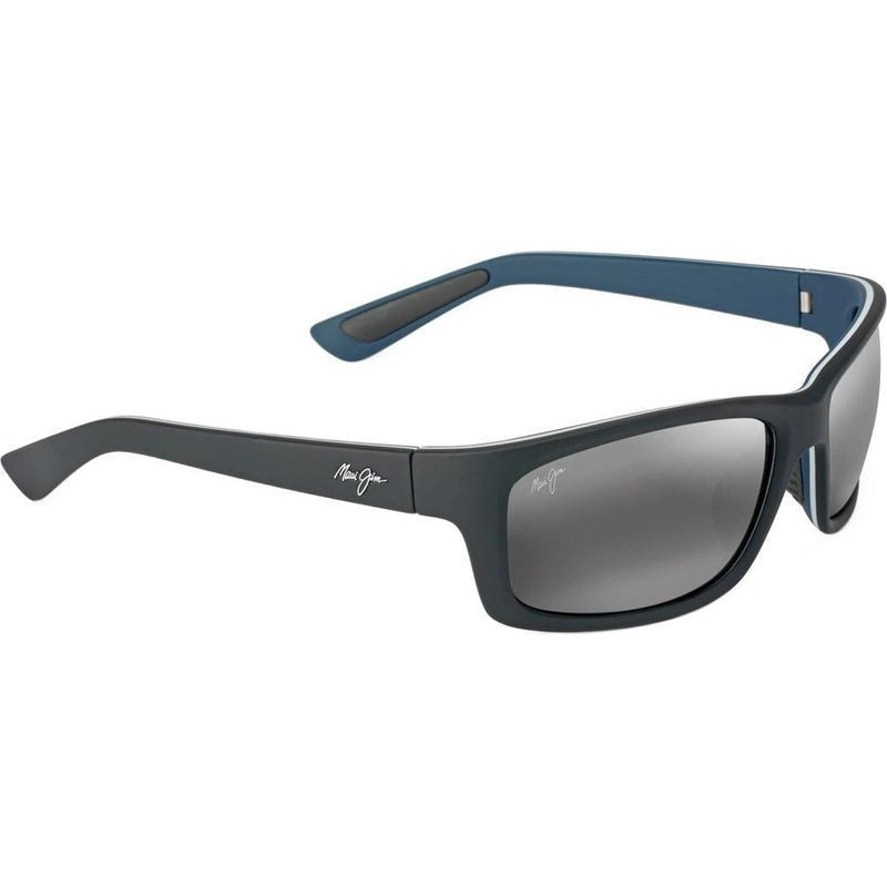 Kanaio Coast, Matte Black, White, Blue/Neutral Grey +1.5 Readers Polarised Lenses
