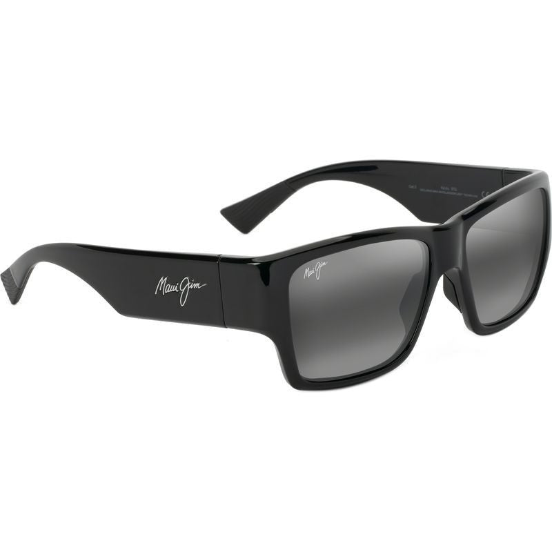 Ka'olu, Shiny Black/Neutral Grey Glass Polarised Lenses