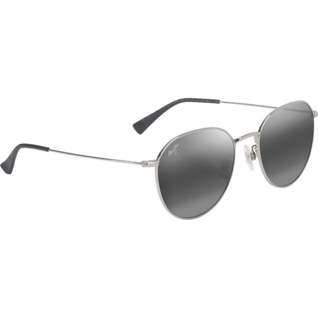 Kauwela, Shiny Silver/Neutral Grey Polarised Lenses