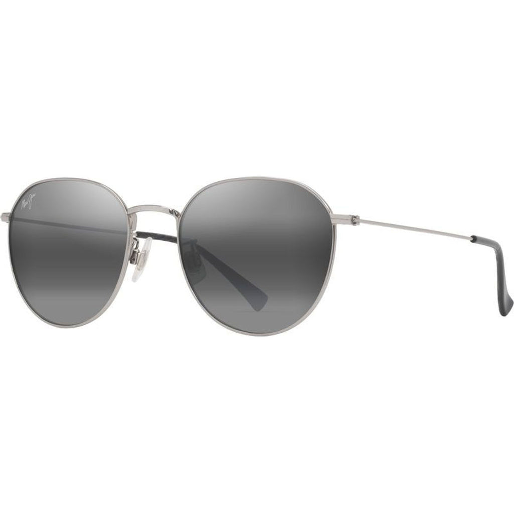 Kauwela, Shiny Silver/Neutral Grey Polarised Lenses
