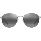 Kauwela, Shiny Silver/Neutral Grey Polarised Lenses