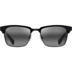 Kawika, Gloss Black and Antique Pewter/Neutral Grey Polarised Lenses
