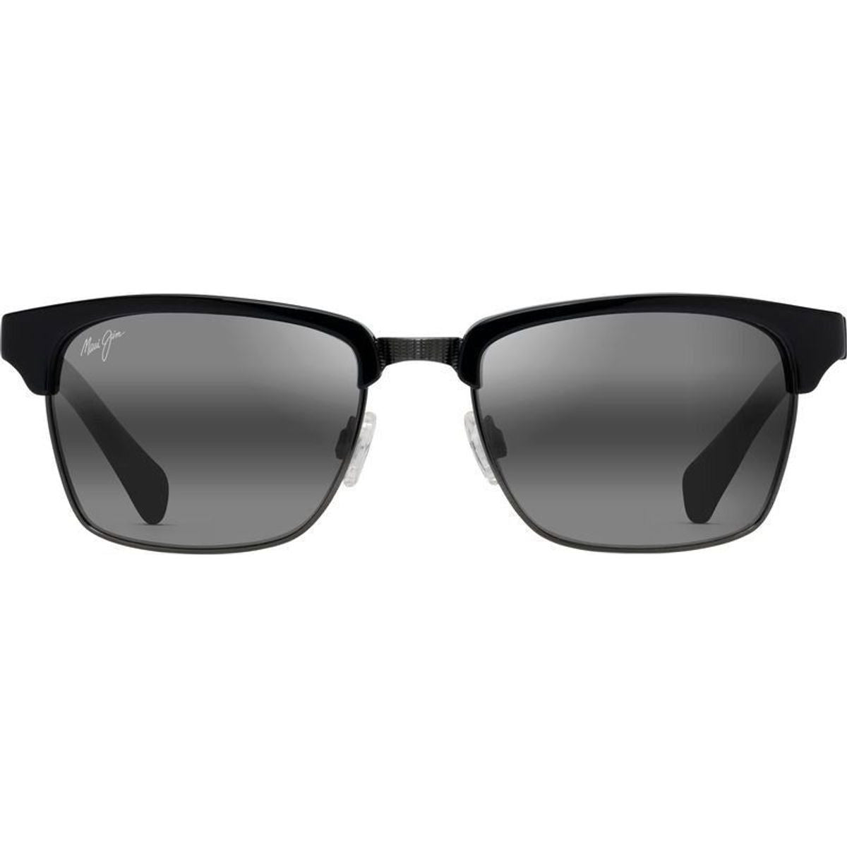 Kawika, Gloss Black and Antique Pewter/Neutral Grey Polarised Lenses