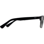 Kawika, Gloss Black and Antique Pewter/Neutral Grey Polarised Lenses