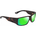 Keha Alt Fit, Matte Dark Havana/Maui Green Glass Polarised Lenses