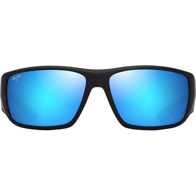 Keha Alt Fit, Matte Black/Blue Hawaii Glass Polarised Lenses