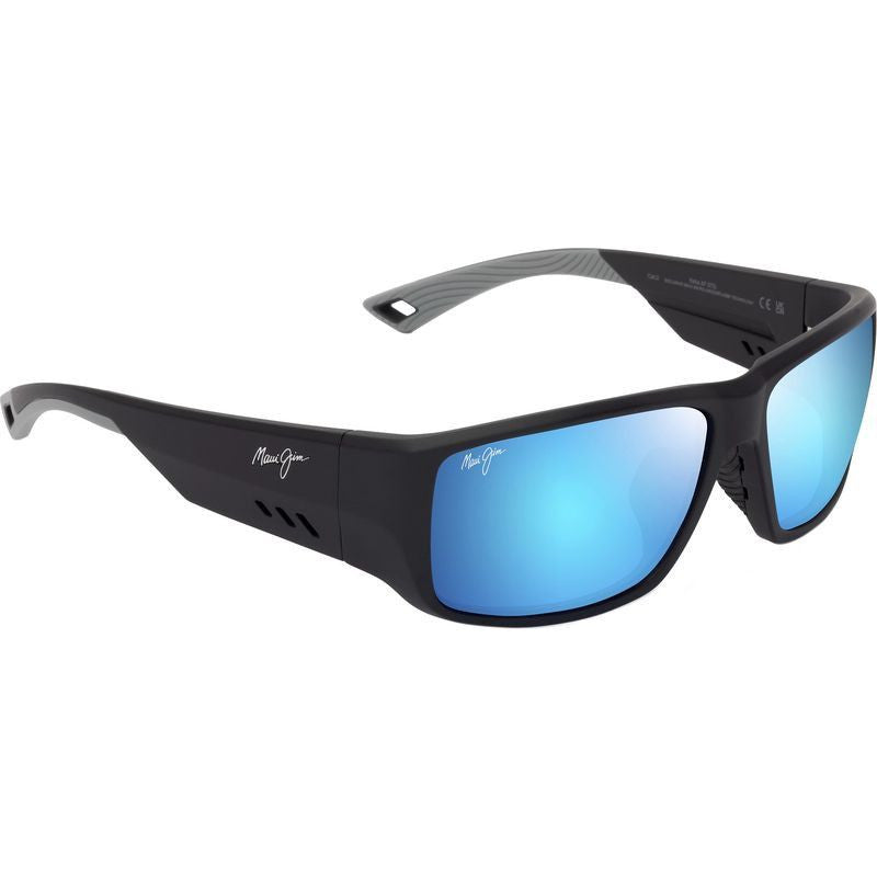 Keha, Matte Black/Blue Hawaii Glass Polarised Lenses