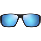 Keha, Matte Black/Blue Hawaii Glass Polarised Lenses