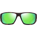 Keha, Matte Dark Havana/Maui Green Glass Polarised Lenses