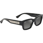 Kenui, Shiny Black with Transparent Grey/Neutral Grey Glass Polarised Lenses