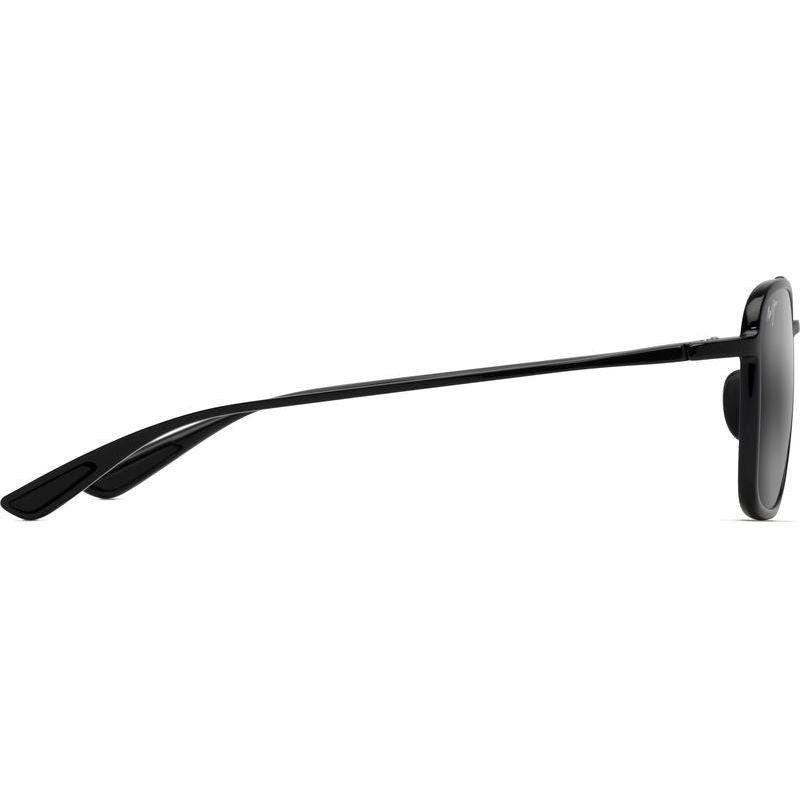 Keokea, Gloss Black/Neutral Grey Polarised Lenses