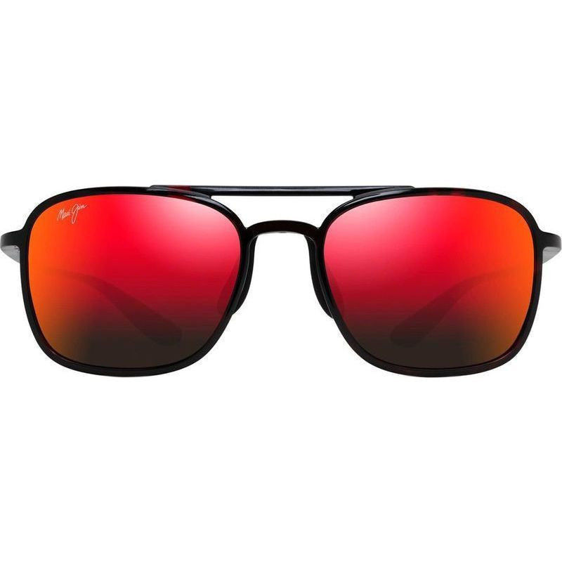 Keokea, Red and Black Tortoise/Hawaii Lava Polarised Lenses