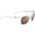 Kikonia XL, Shiny White/HCL Bronze Glass Polarised Lenses