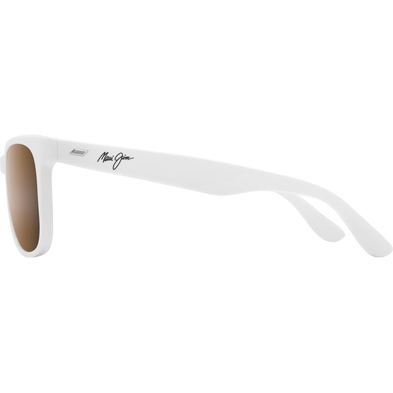 Kikonia XL, Shiny White/HCL Bronze Glass Polarised Lenses