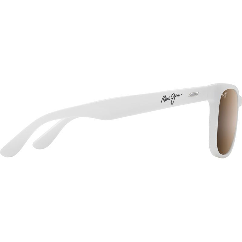 Kikonia XL, Shiny White/HCL Bronze Glass Polarised Lenses