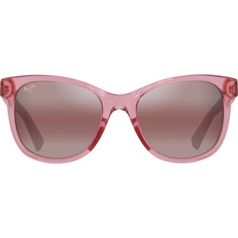 Kiopa'a, Shiny Transparent Pink/Maui Rose Glass Polarised Lenses