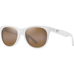 Koaniani Alt Fit, Shiny White/HCL Bronze Glass Polarised Lenses
