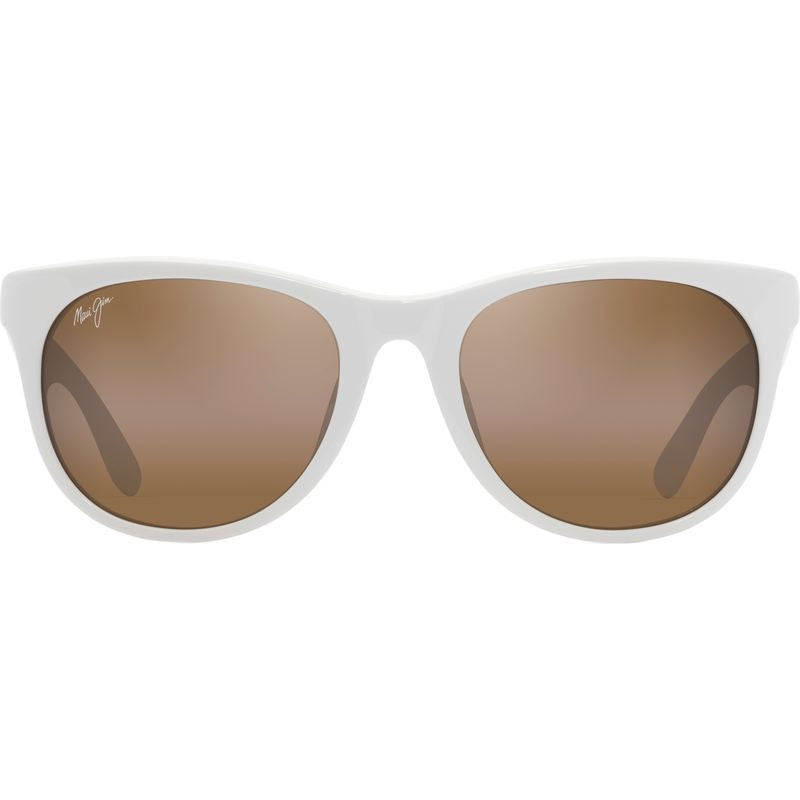 Koaniani Alt Fit, Shiny White/HCL Bronze Glass Polarised Lenses