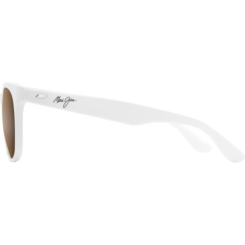 Koaniani Alt Fit, Shiny White/HCL Bronze Glass Polarised Lenses