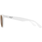 Koaniani Alt Fit, Shiny White/HCL Bronze Glass Polarised Lenses