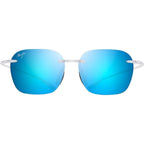 Komohana, Matte Crystal/Blue Hawaii Polarised Lenses