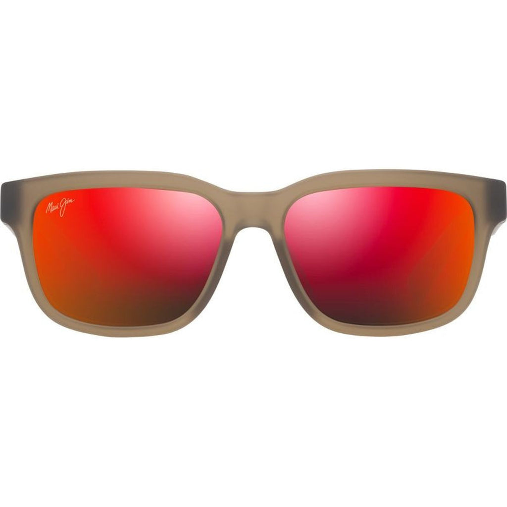 Kopikala, Matte Transparent Sand Brown/Hawaii Lava Polarised Lenses