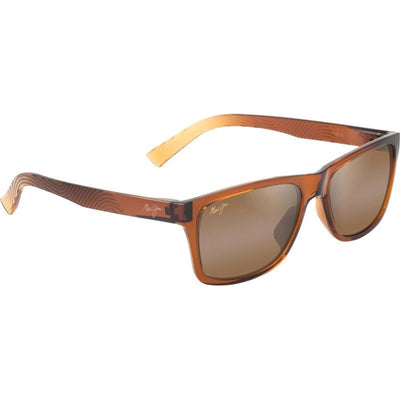 Kowelo, Shiny Transparent Dark Brown/HCL Bronze Polarised Lenses