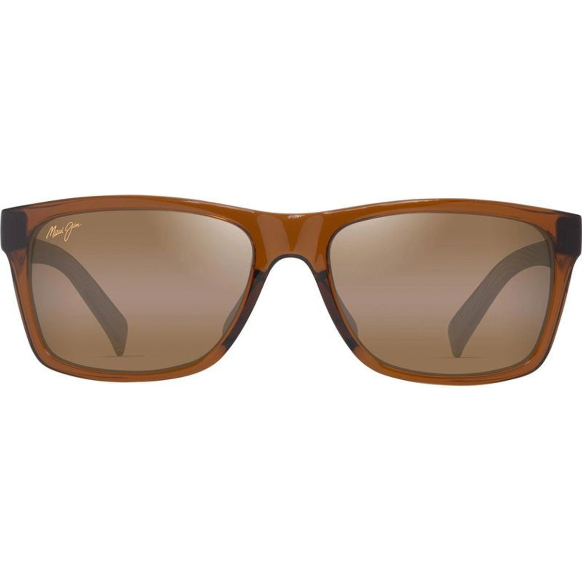 Kowelo, Shiny Transparent Dark Brown/HCL Bronze Polarised Lenses