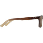 Kowelo, Shiny Transparent Dark Brown/HCL Bronze Polarised Lenses