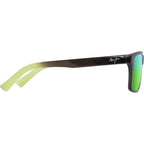Kowelo, Transparent Dark Grey and Green/Maui Green Polarised Lenses