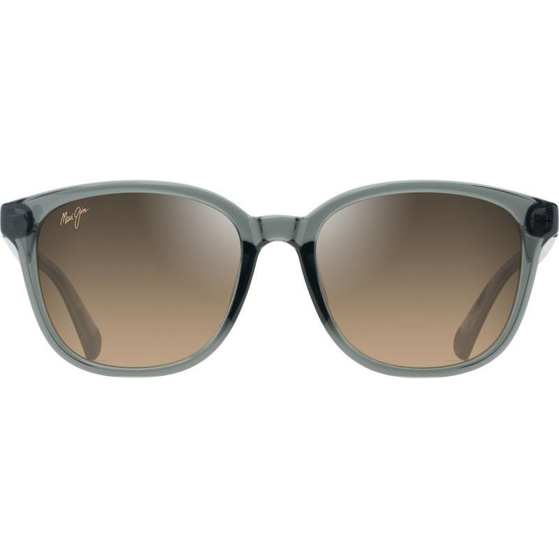 Ku'ikahi Alt Fit, Shiny Dark Transparent Grey/HCL Bronze Glass Polarised Lenses