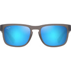Kupulau, Matte Transparent Grey/Blue Hawaii Polarised Lenses