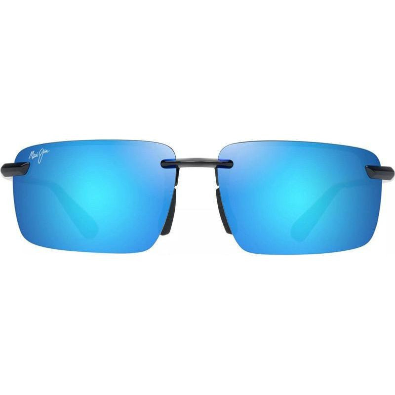Laulima Alt Fit, Shiny Black/Blue Hawaii Polarised Lenses